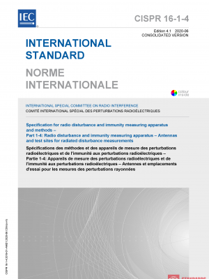 CISPR 16-1-4:2019+AMD1:2020 CSV PDF