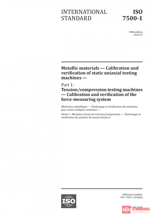 ISO 7500-1:2018 PDF