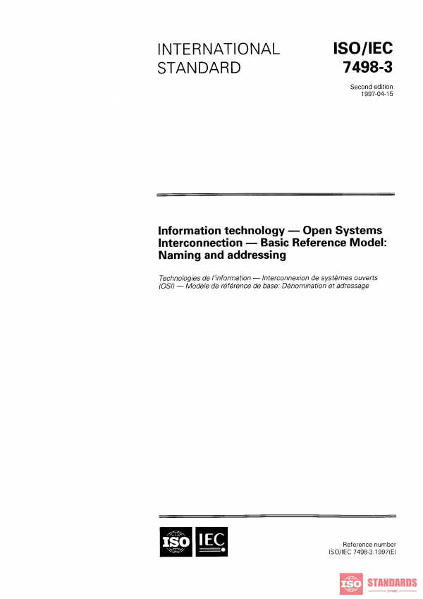 ISO/IEC 7498-3:1997 PDF