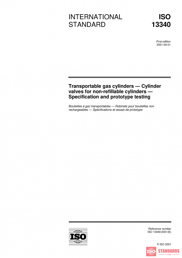 ISO 13340:2001 PDF
