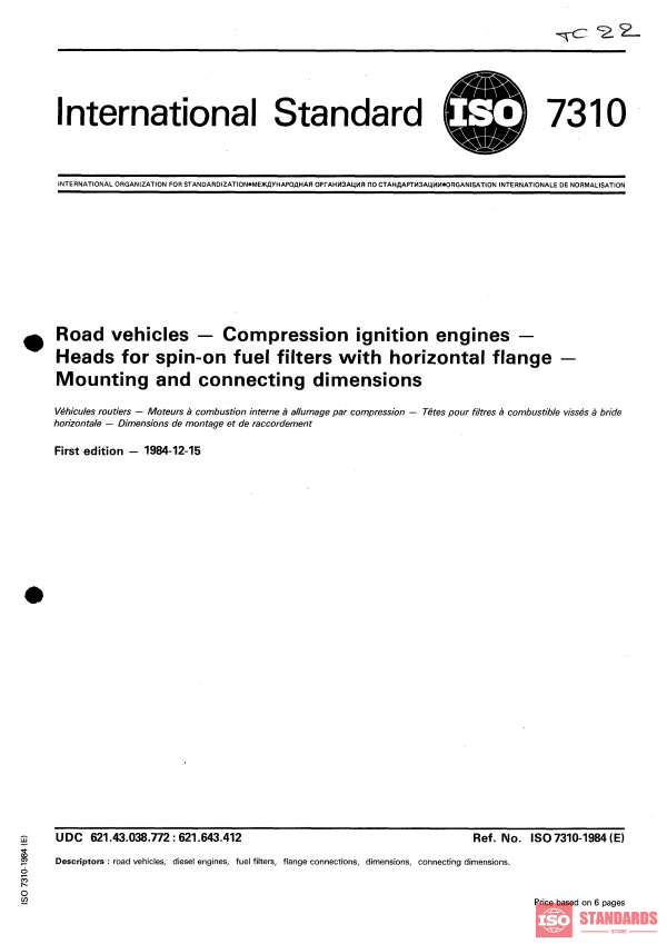 ISO 7310:1984 PDF