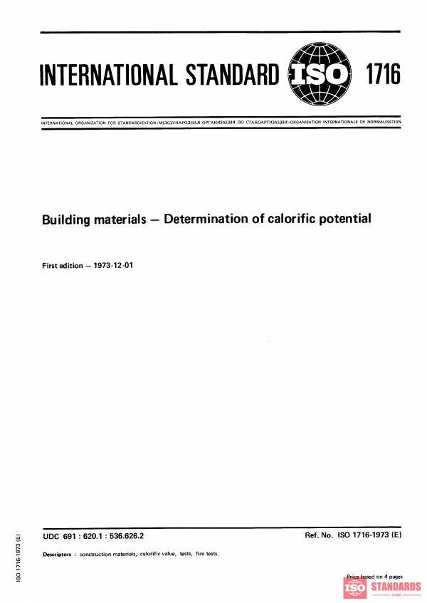 ISO 1716:1973 PDF