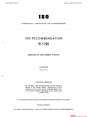 ISO/R 1795:1971 PDF
