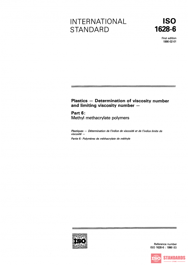 ISO 1628-6:1990 PDF