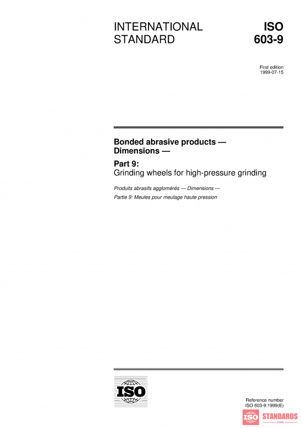 ISO 603-9:1999 PDF