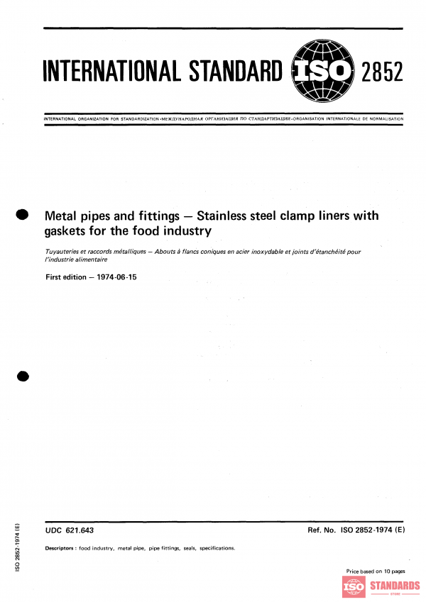 ISO 2852:1974 PDF