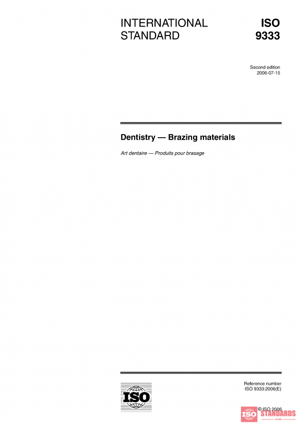 ISO 9333:2006 PDF