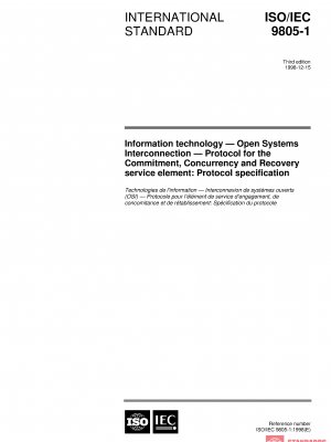ISO/IEC 9805-1:1998 PDF