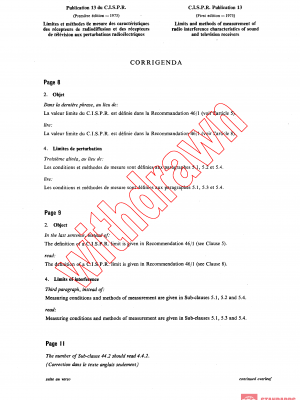 CISPR 13:1975/COR1:1978 PDF