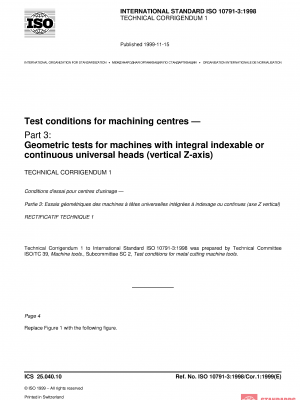 ISO 10791-3:1998/Cor 1:1999 PDF