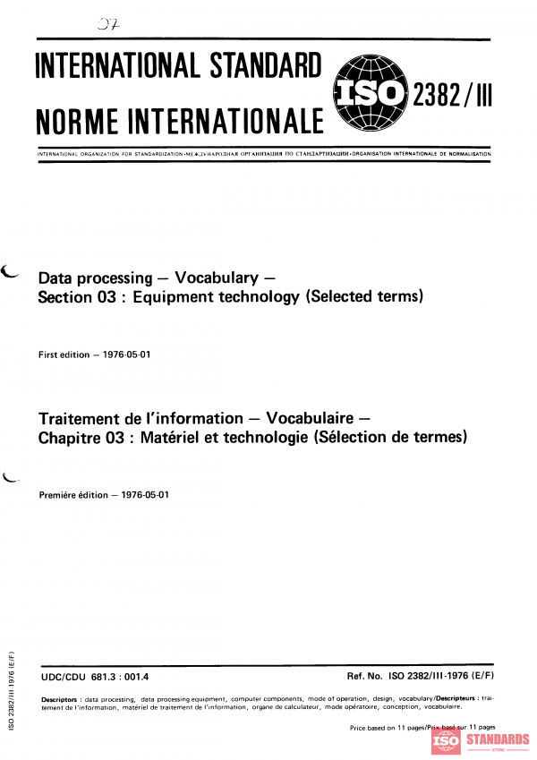 ISO 2382-3:1976 PDF
