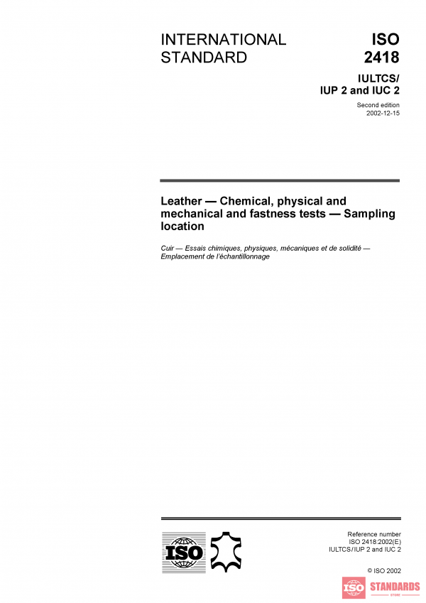 ISO 2418:2002 PDF