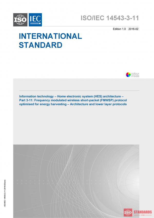 ISO/IEC 14543-3-11:2016 PDF