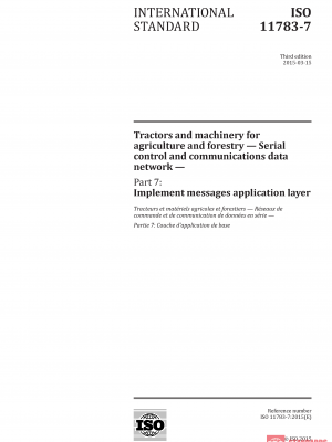 ISO 11783-7:2015 PDF