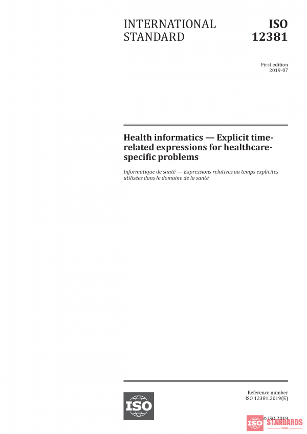 ISO 12381:2019 PDF