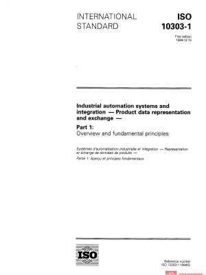 ISO 10303-1:1994 PDF