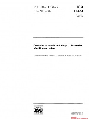 ISO 11463:1995 PDF