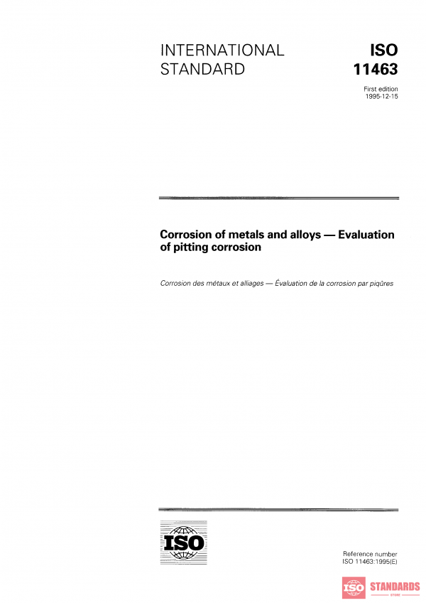 ISO 11463:1995 PDF