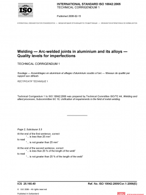 ISO 10042:2005/Cor 1:2006 PDF