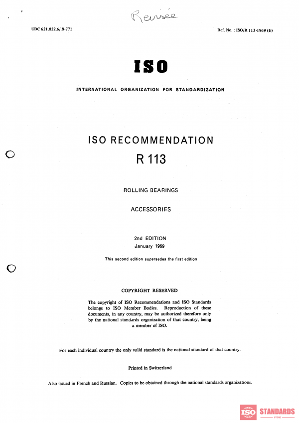 ISO/R 113:1969 PDF
