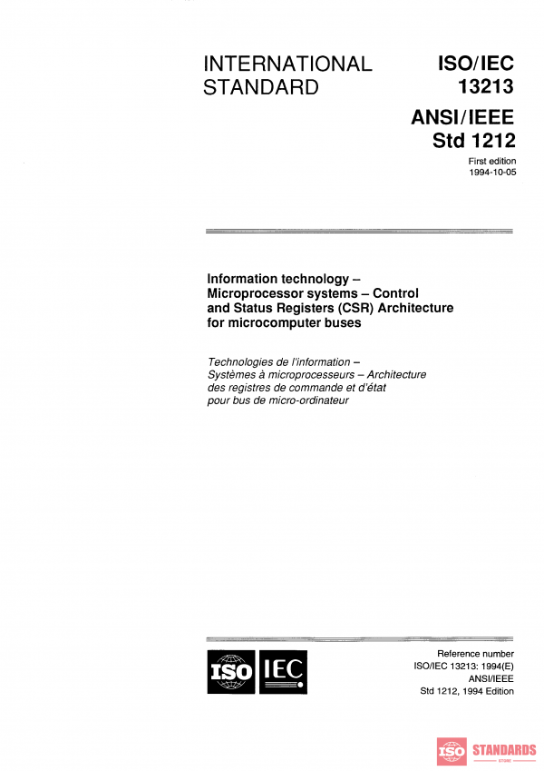 ISO/IEC 13213:1994 PDF