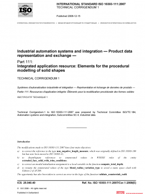 ISO 10303-111:2007/Cor 1:2008 PDF