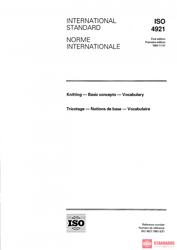 ISO 4921:1993 PDF