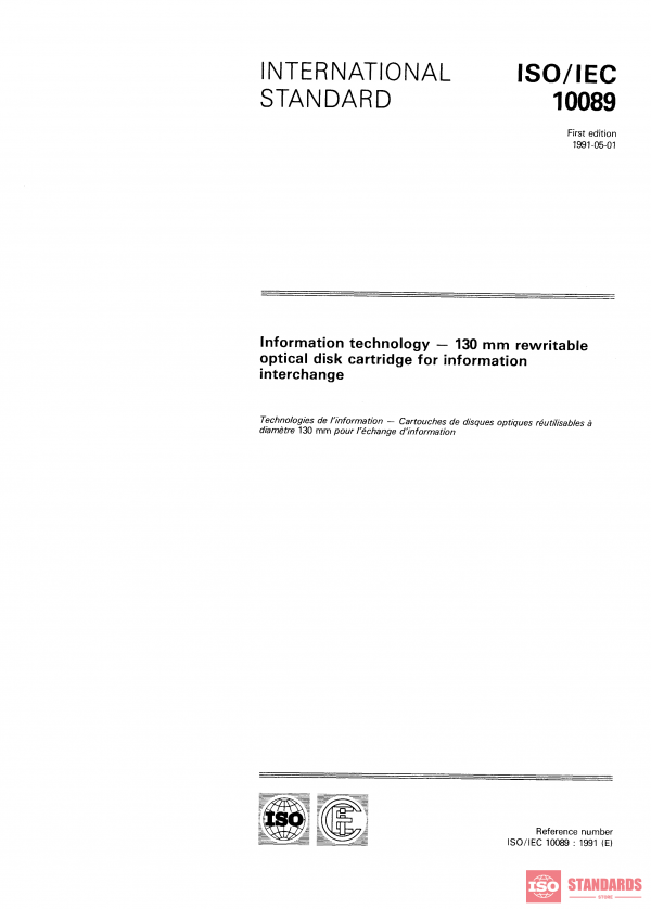 ISO/IEC 10089:1991 PDF