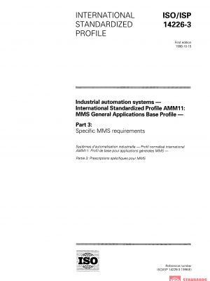 ISO/ISP 14226-3:1996 PDF