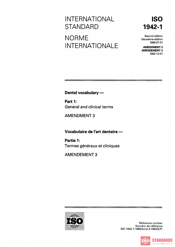 ISO 1942-1:1989/Amd 3:1993 PDF