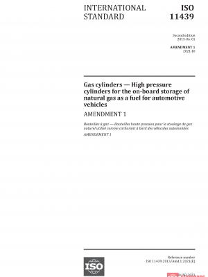 ISO 11439:2013/Amd 1:2021 PDF