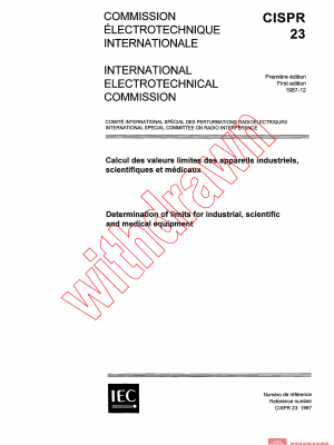 CISPR 23:1987 PDF