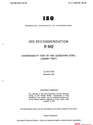 ISO/R 642:1967 PDF