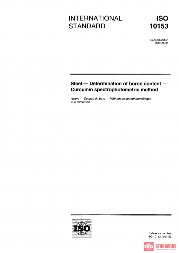 ISO 10153:1997 PDF
