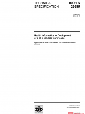 ISO/TS 29585:2010 PDF