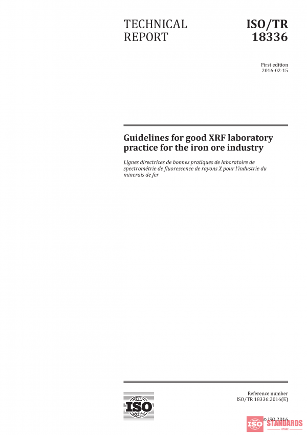 ISO/TR 18336:2016 PDF