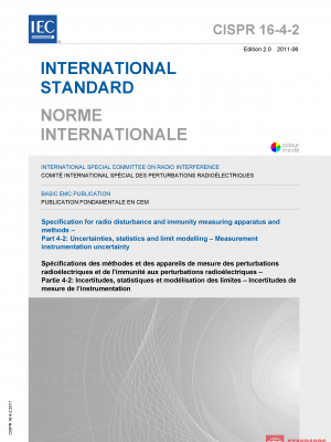 CISPR 16 4-2 ed 2.0 :2011 PDF