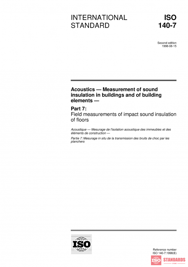 ISO 140-7:1998 PDF