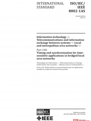ISO/IEC/IEEE 8802-1AS:2021 PDF
