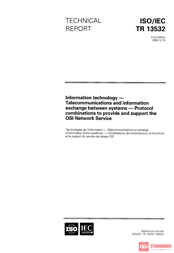 ISO/IEC TR 13532:1995 PDF