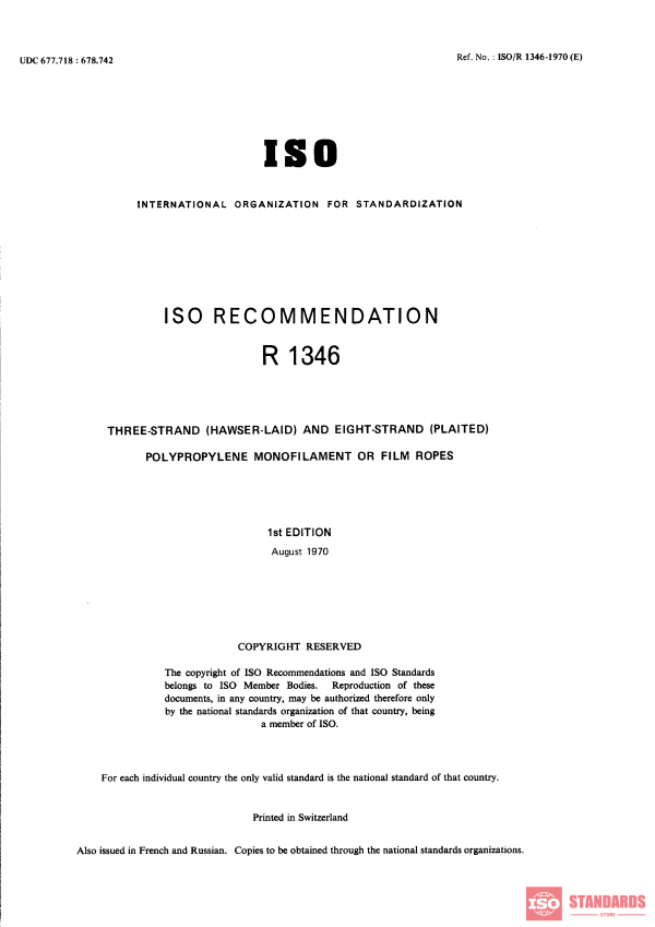 ISO/R 1346:1970 PDF