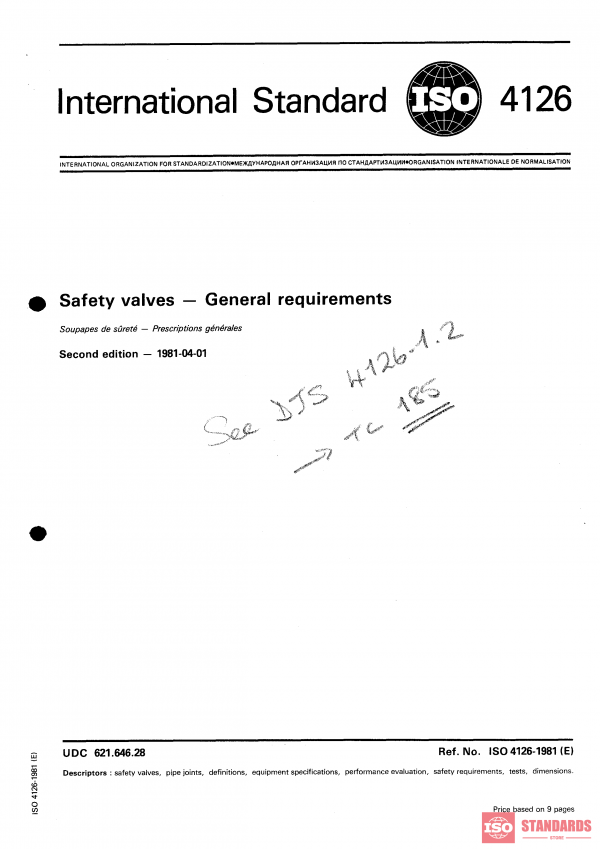 ISO 4126:1981 PDF