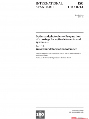 ISO 10110-14:2018 PDF