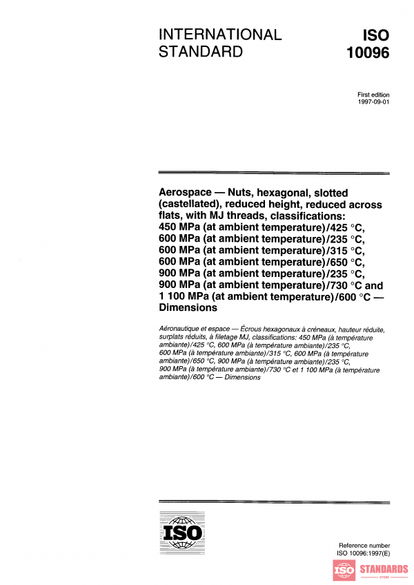 ISO 10096:1997 PDF