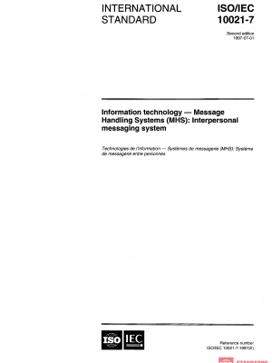ISO/IEC 10021-7:1997 PDF