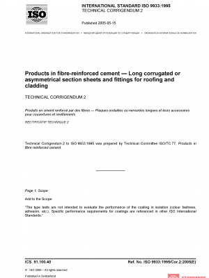 ISO 9933:1995/Cor 2:2005 PDF