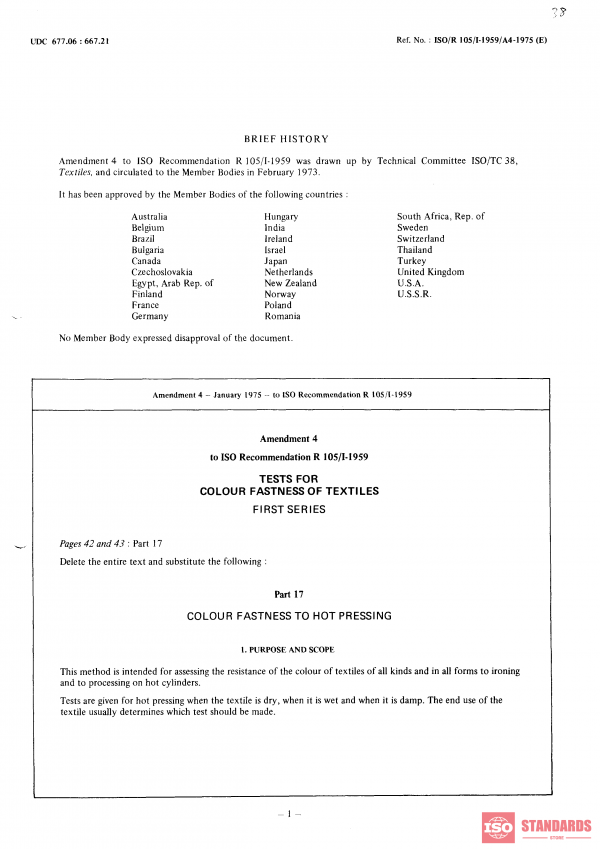 ISO/R 105-1:1959 PDF