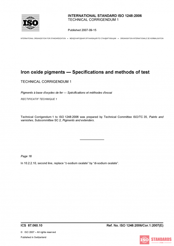 ISO 1248:2006/Cor 1:2007 PDF