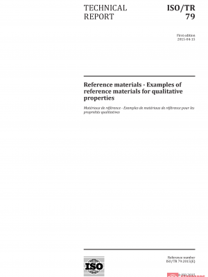 ISO/TR 79:2015 PDF