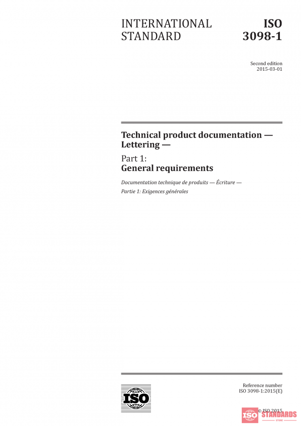 ISO 3098-1:2015 PDF
